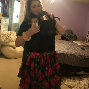 Sherri hill pink rose dress